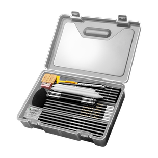 马利素描铅笔工具套装绘画工具美术生专用炭笔素描笔套装必备品画画专用铅笔玛丽全套笔帘初学者4b2比速写8b