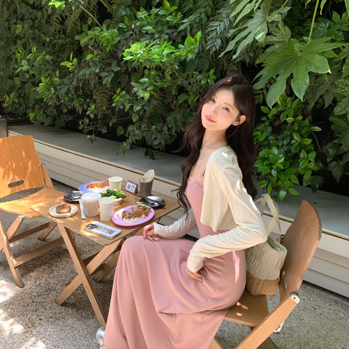 alex stevens冰丝超薄款坎肩女夏季长袖防晒开衫外套空调衫上衣