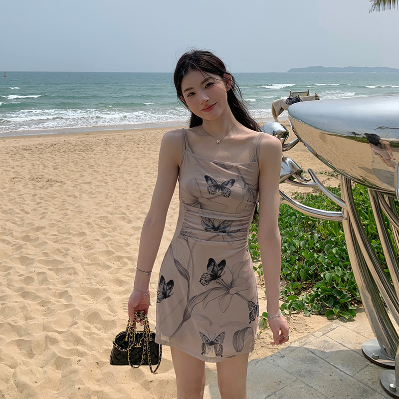 蝴蝶水墨印花alexstevens