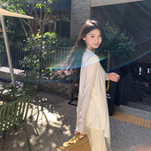 stevens外搭薄款 中长款 针织开衫 alex 女秋季 新款 外套气质长袖 上衣