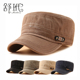 男士 帽子春秋户外休闲平顶帽时尚 牛仔帽帽子冬天遮阳鸭舌帽青年潮