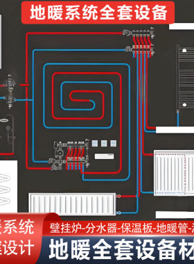 瑞好地暖管保温板全套设备材料