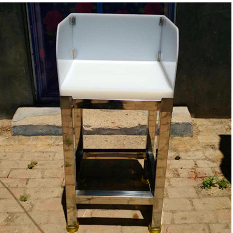 不锈钢剁骨台猪肉分割台切肉操作台pe板肉食工作台肉案