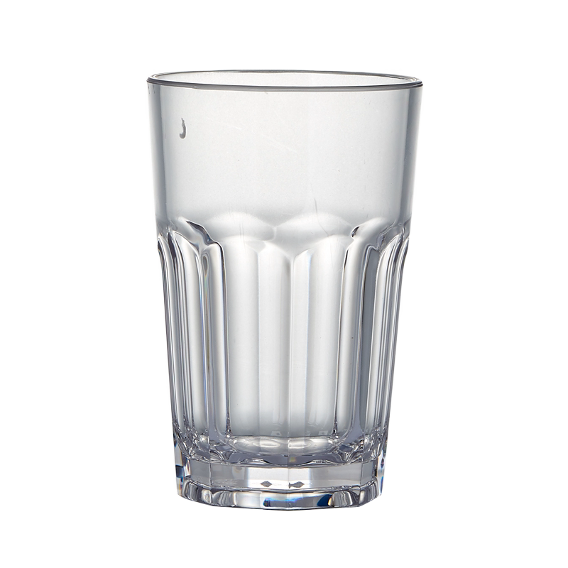 pc水杯塑料杯子啤酒杯饮料杯牛奶果汁奶茶茶餐厅杯家用透明杯