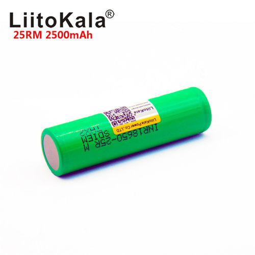 liitokalaLiitoKala  18650 2500mAh 动力电池 INR18650-25R加镍