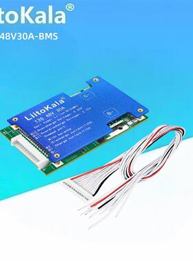 LiitoKala 13S-48V30A-BMS 13串48V锂电池保护板