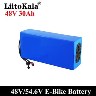 LiitoKala 13S 48V 12Ah 15Ah 20Ah 25Ah 30Ah 18650电动车电池组
