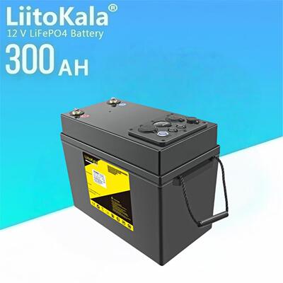 LiitoKala DC-12V300Ah LiFePO4 Battery 磷酸铁锂电池组