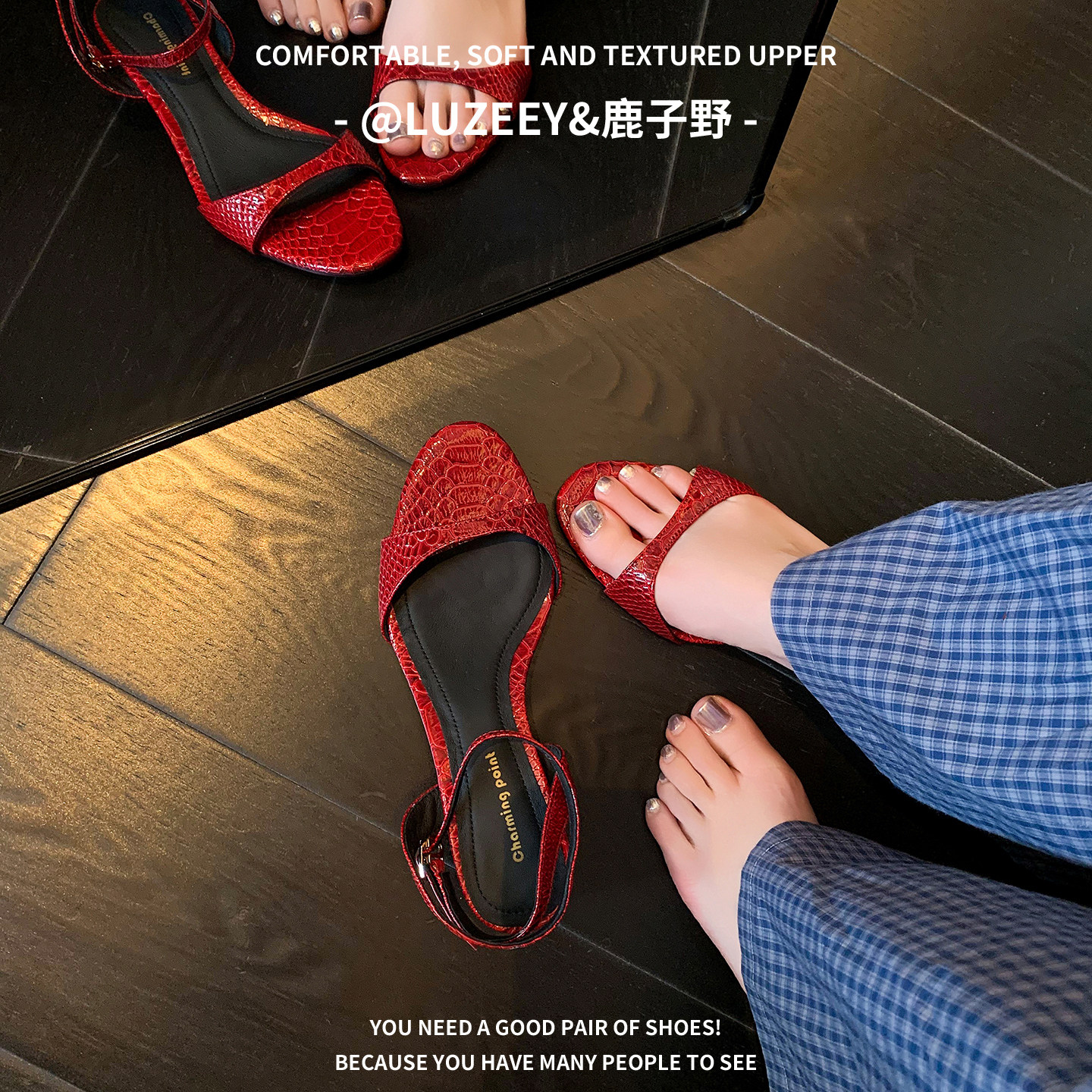 气质名媛职业性感高跟女鞋