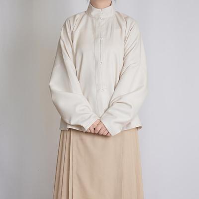 白菜现货明制立领对襟短衫