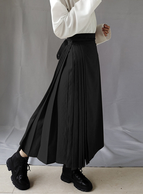 漫春雪【冉冉】纯色马面裙中长款明制冬装汉服日常通勤女款新中式