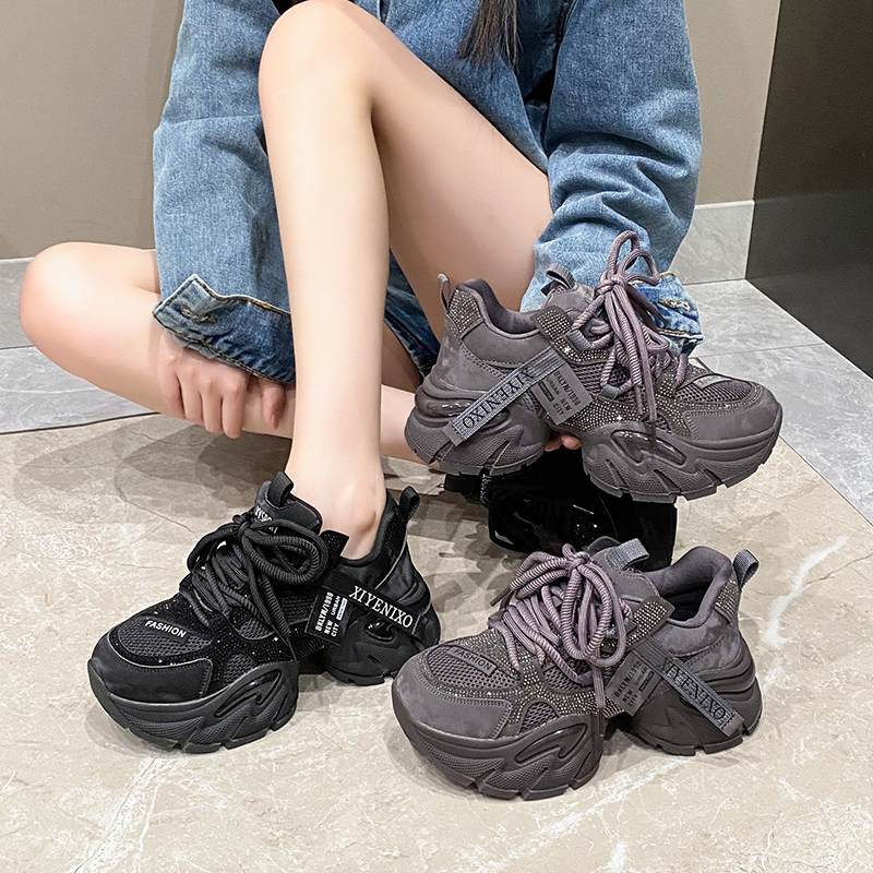 大码老爹鞋女41-43脚胖脚宽女鞋