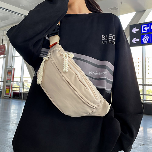 佳埼推荐】帆布休闲包包女斜挎包