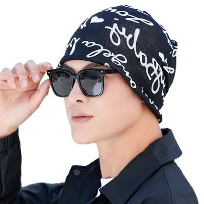 保暖帽子男款冬季包头帽围脖两用