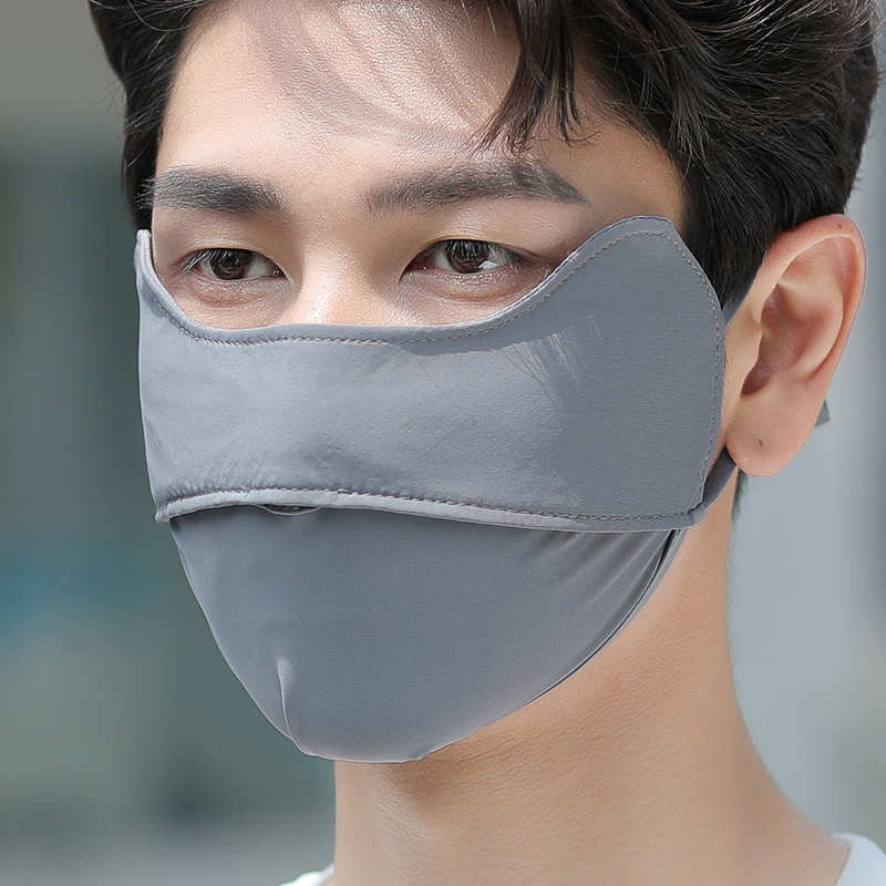 遮阳面罩护眼角夏季立体防晒口罩
