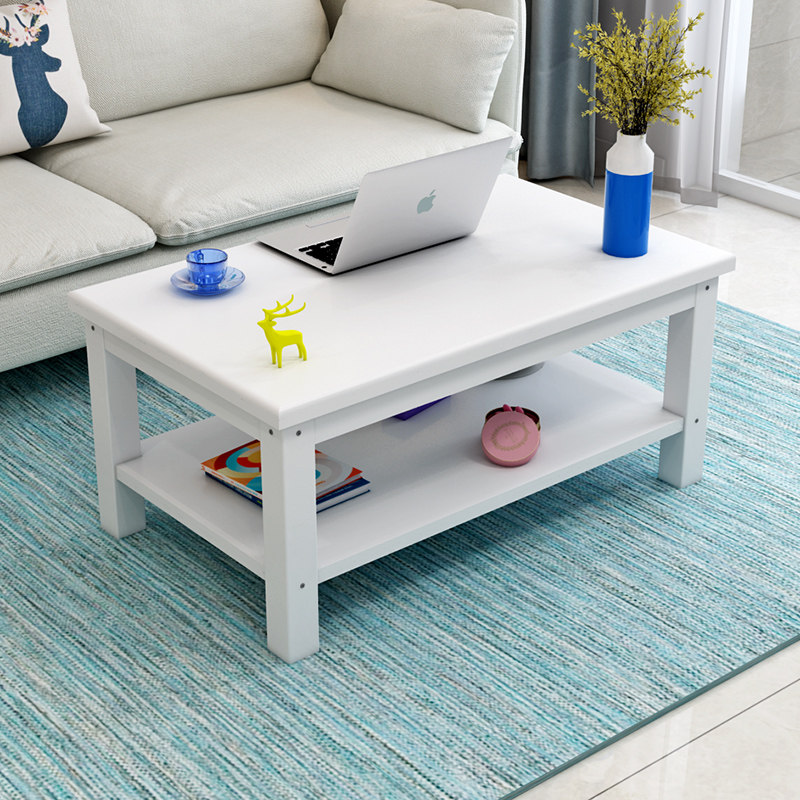 实木简易茶几小户型茶桌现代简约客厅新中式边几家用原木小桌子