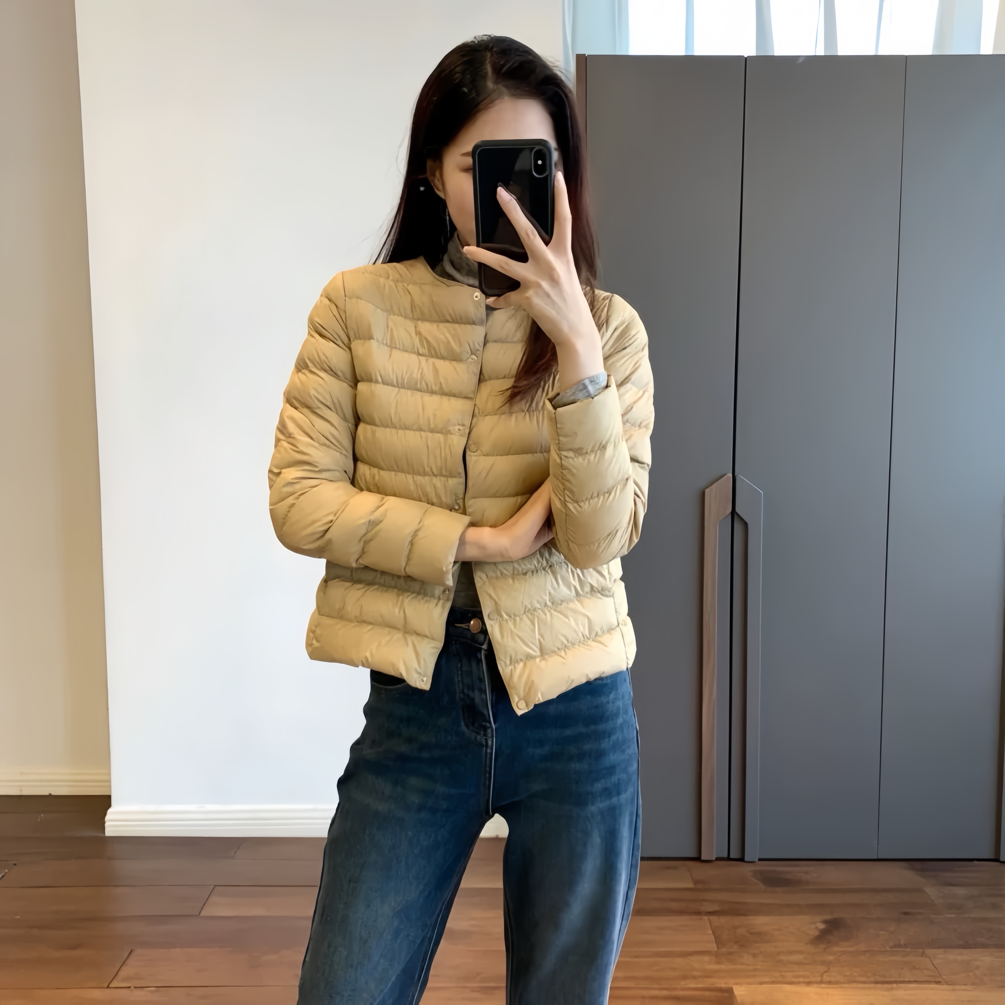 户外排骨羽绒服女90绒子鹅绒防风保暖外套轻薄登山外套冲锋衣内胆