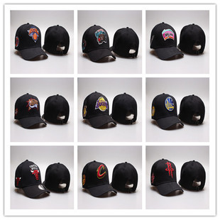 NBA篮球帽湖人勇士太阳库里詹姆斯男女士学生嘻哈平沿鸭舌棒球帽