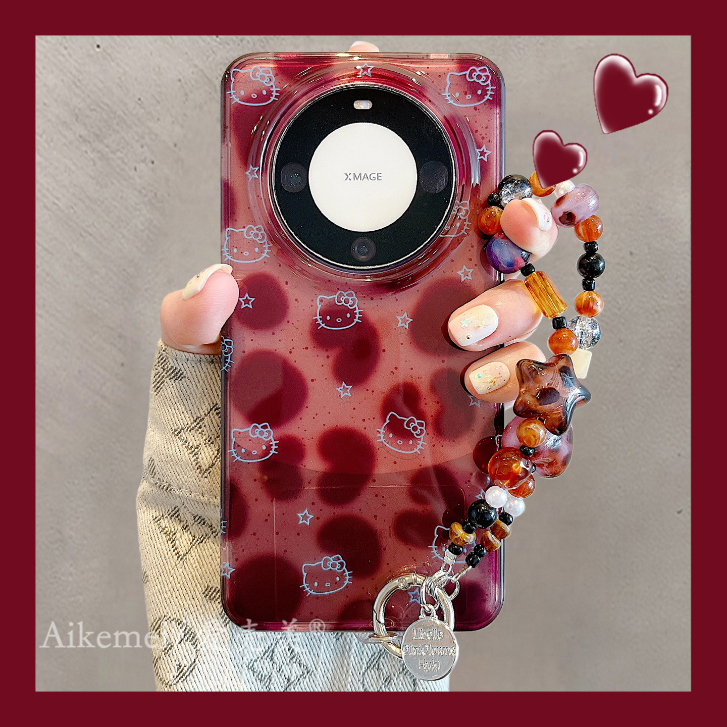 适用华为mate80promax手机壳复古卡通mate70pro