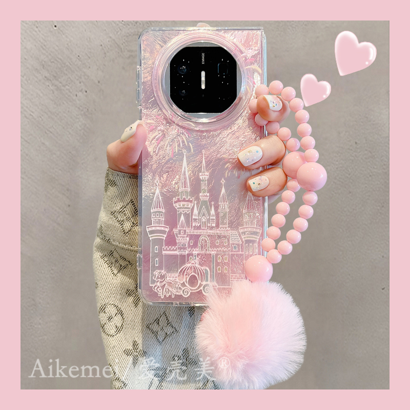 适用华为mateX5典藏版城堡手机壳