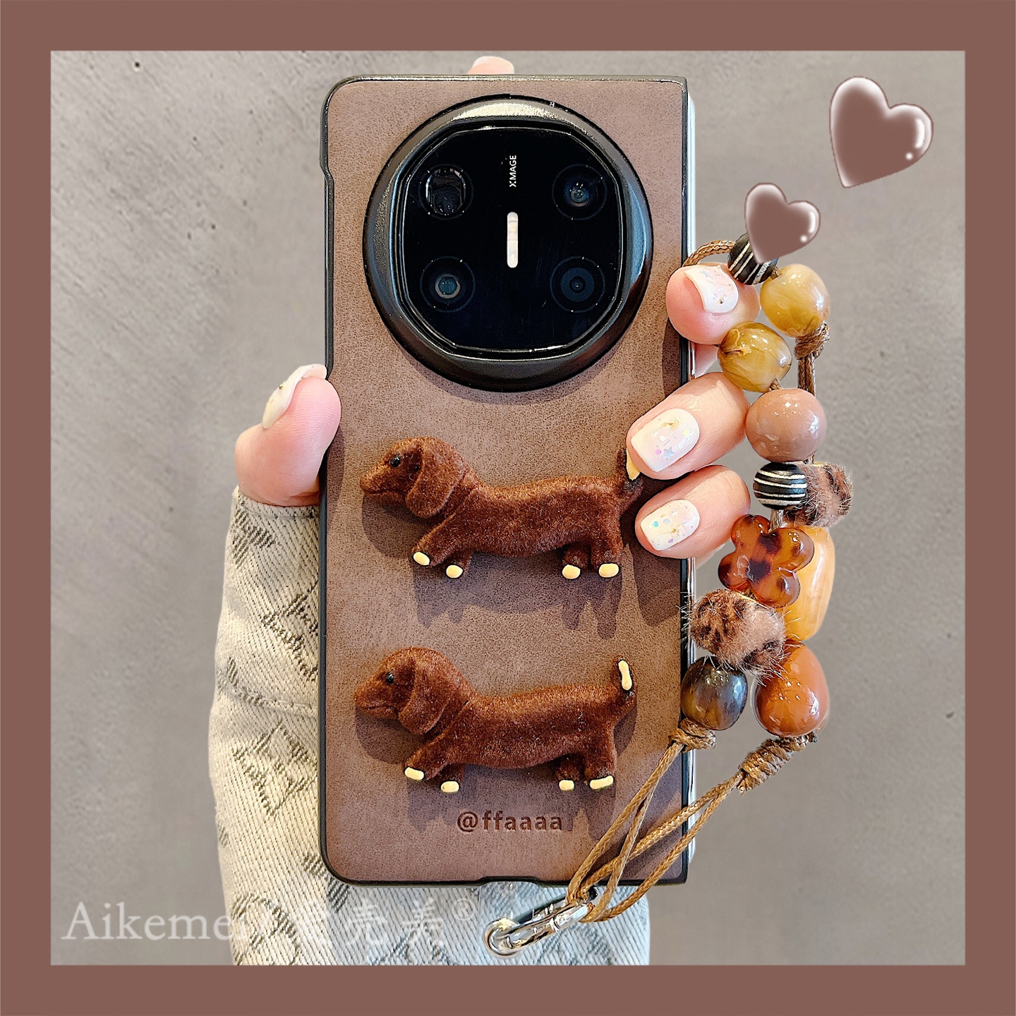 适用华为mateX6典藏版卡通手机壳