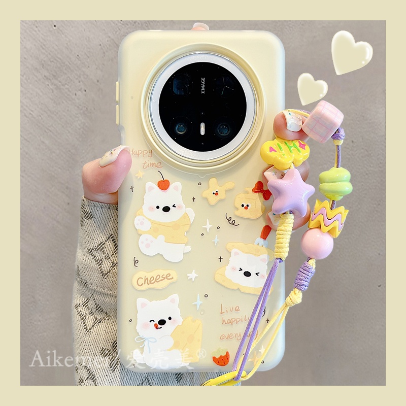 适用华为mate70pro+卡通手机壳女