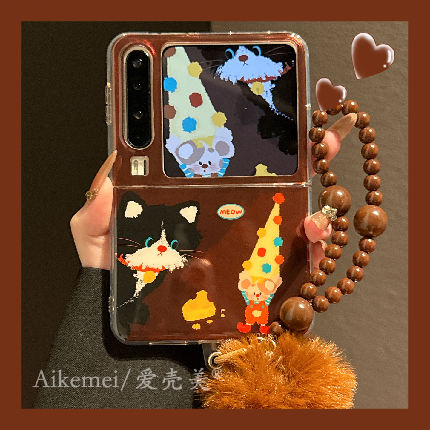 适用华为puraX典藏版卡通手机壳