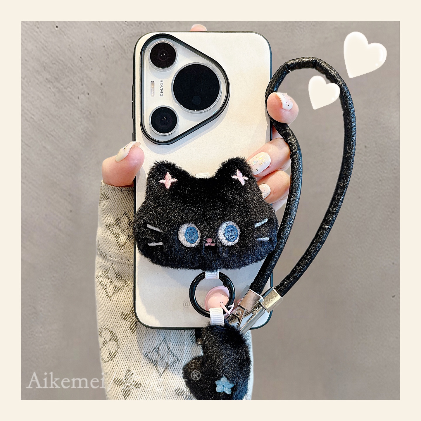 适用华为pura80pro+卡通手机壳女