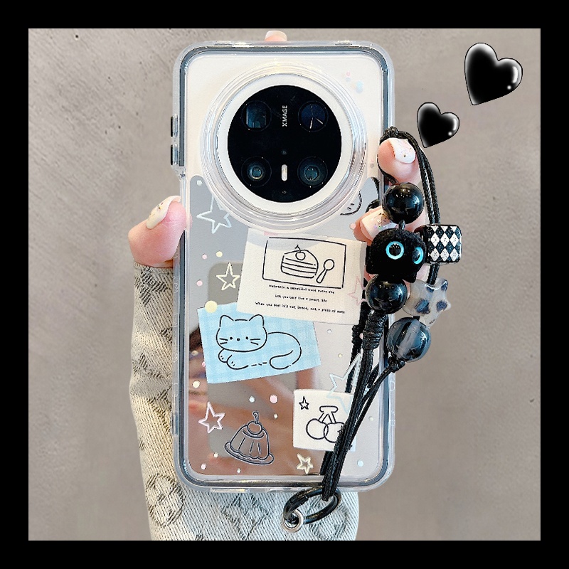 适用华为mate70pro+卡通手机壳