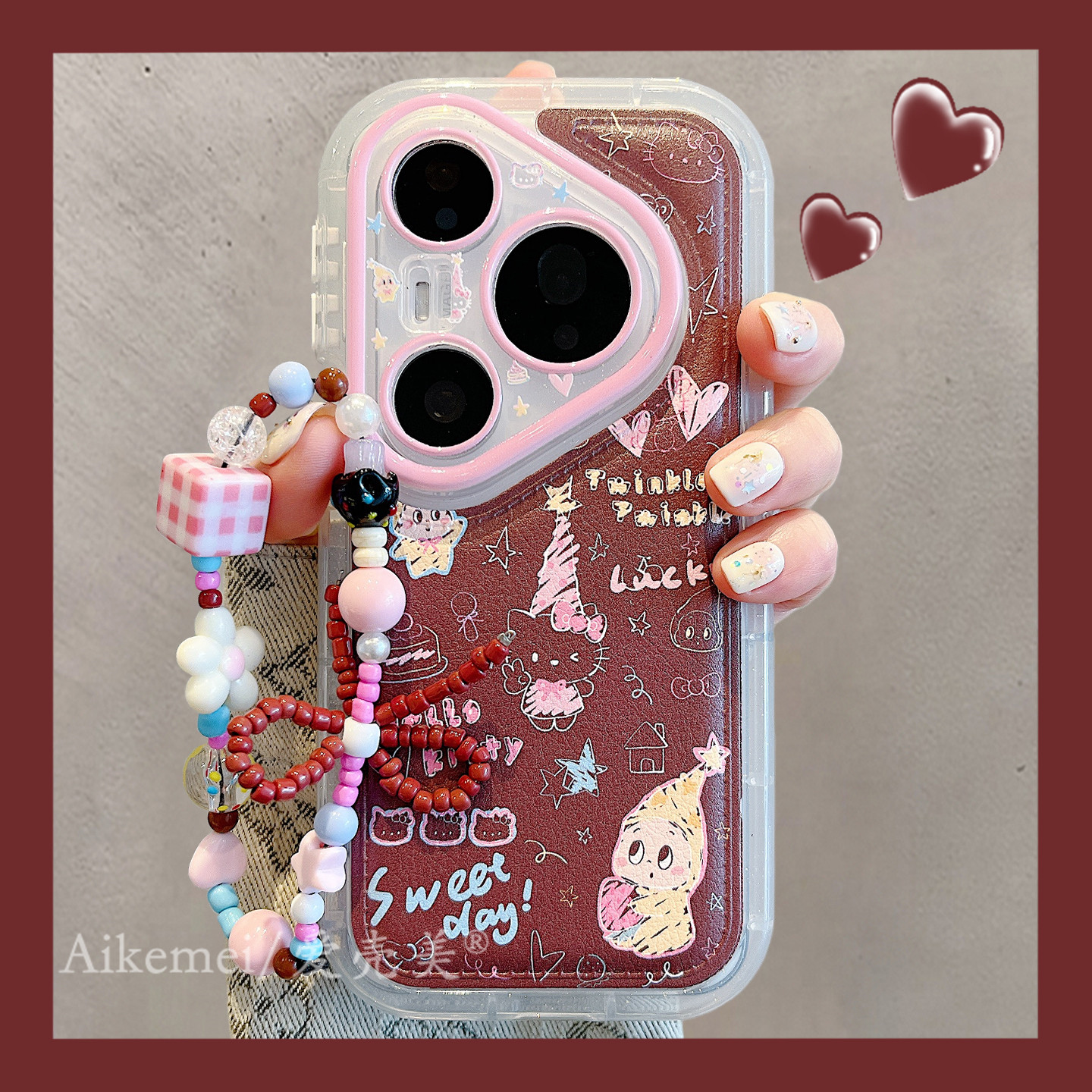 适用华为pura80pro+手机壳可爱卡通涂鸦猫咪星星男孩Pura70pro链条挂绳p70pro皮质防摔mate80promax防摔女款,3C数码配件,手机保护套/壳,淘宝优惠券,粉丝福利购,淘宝优惠卷