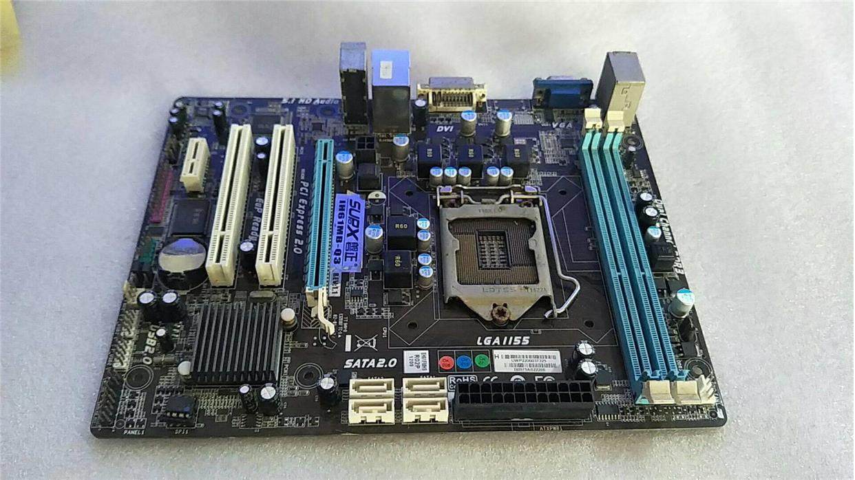 磐正ih361m-q dd6r3内存 1155接口 h1全b集成小板议价