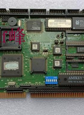 研华PCA-6134 386SX REV.B1 ISA半长卡电脑工控机主板 包好