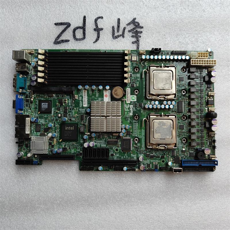 SUPERO超微 X7DCU REV 1.02 宝利通双路771针服务器主板 支持54CP