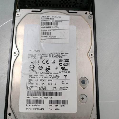 X411A-R5Netapp  450G 15K SAS 108-00233 45E7975 45E7977