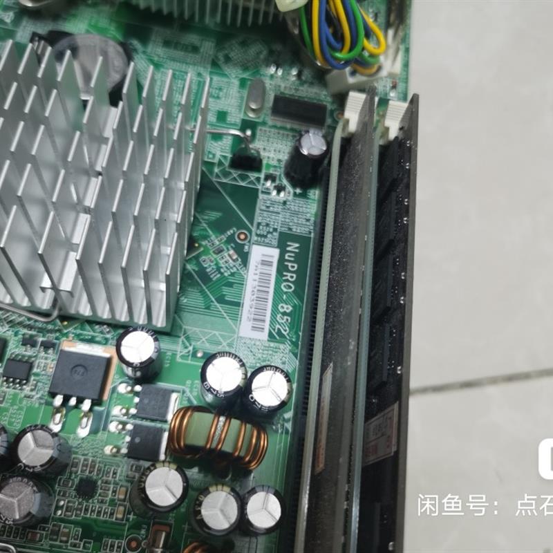 凌华 NUPRO-852 工控机主板 NuPRO-852LV 带网卡 设备机主板