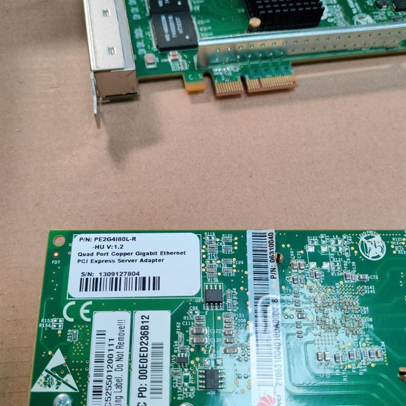 Silicom PE2G4I80L-R 4口千兆网卡