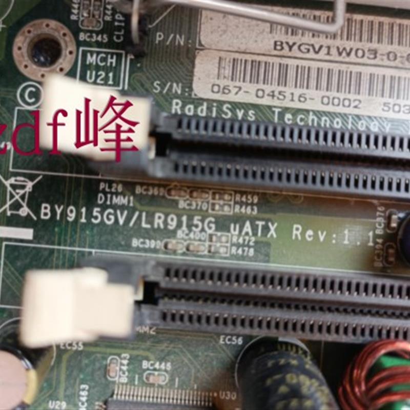 BY915GV/LR915G UATX REV :1.1台式电脑医疗设备主板 现货包好