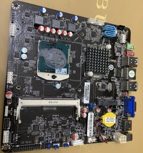 一体机主板 电脑迷你ITX 工控 LVDS屏1 HM65MIK3 DDR3 笔记本内存