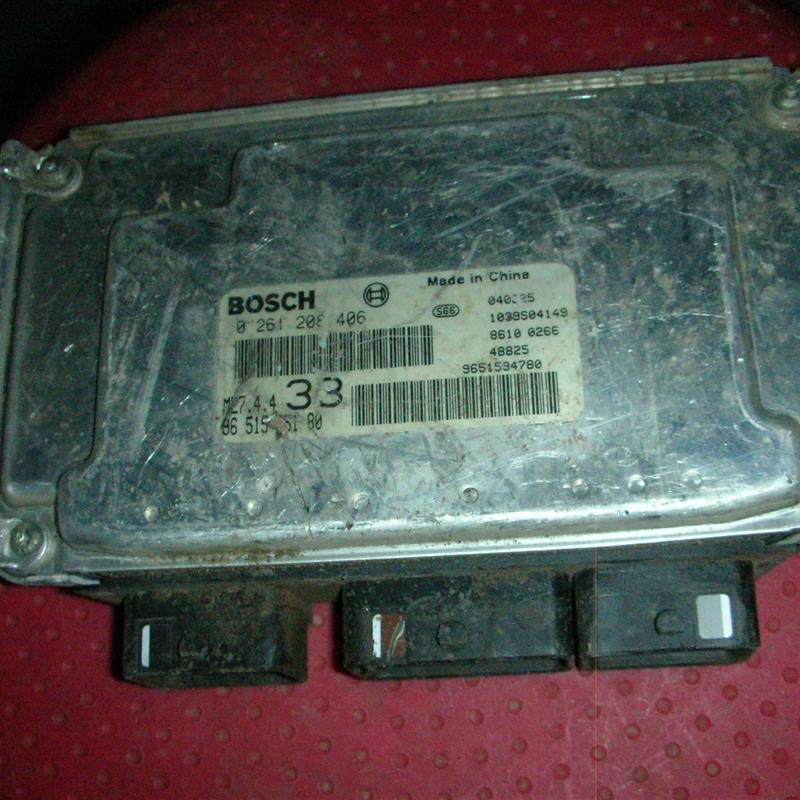 适用于雪铁龙标致307发动机电脑板0261208406 9656698980原厂拆车