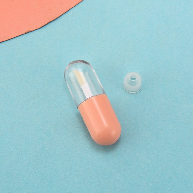迷你透明胶囊唇釉管瓶空瓶圆形空管塑料唇彩管包材唇蜜瓶子口红管,收纳整理,其他收纳盒,淘宝优惠券,粉丝福利购,淘宝优惠卷