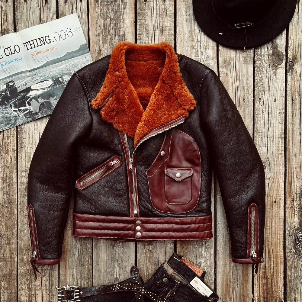 澳洲美利奴机车皮毛一体