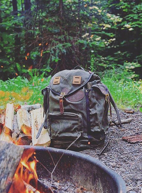 Fro* River825油蜡帆布双肩包