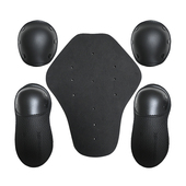 摩托车机车拉力服皮衣骑行服装 备硬壳内置护具护肩护肘护背五件套