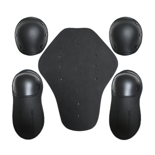 摩托车机车拉力服皮衣骑行服装 备硬壳内置护具护肩护肘护背五件套