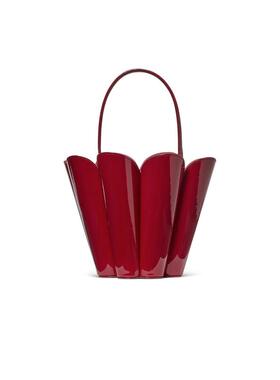 代购kate spade 女士水桶包拉链内袋多背法红色花瓣造型