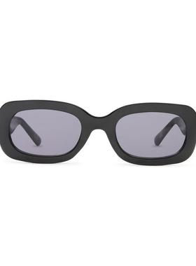 代购VANS男士太阳镜遮光防紫外线清晰视野轻盈佩戴矩形框黑色