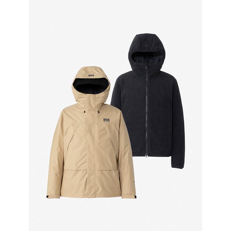 代购Helly Hansen海丽汉森男士冲锋衣防水透湿保暖户外夹克连帽