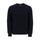 男式 crew neck 圆领羊绒衫 Agnona 深蓝色 sweater cashmere