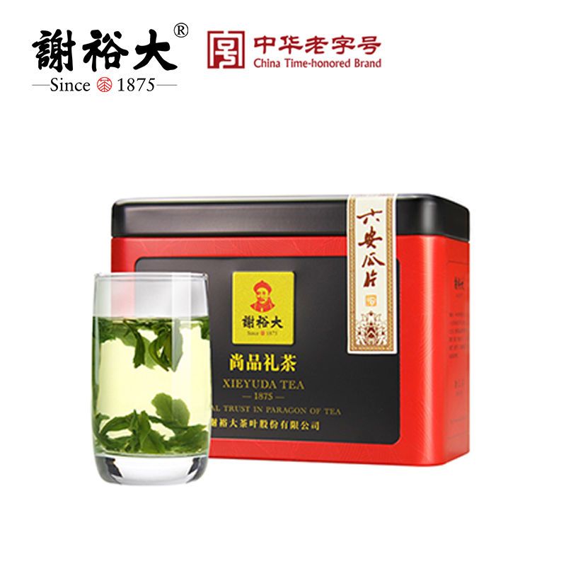 谢裕大特级六安瓜片2026新茶茶叶听装60g尚品礼茶安徽绿茶春茶