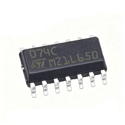 原装正品 TL074CDT SOP-14 四JFET输入运算放大器IC芯片 丝印074C
